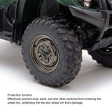 4Pcs Rubber Wheel Dust Caps Covers Hub Protection for ATV Quad Go-Kart Rims Wheels 110cc 125cc 250cc Motorcycle ATV Accessories