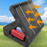 18650 Charger Solar Lithium Battery Smart Charger Type-C Four-Slot Multi-Function Outdoor Charger