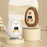 Plush Warmer Electric  Warmer Digital Display Mini Hand Warmer Heater 3 Temp Adjustable Portable Hand Heater for Winter