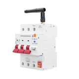 Tuya Smart WiFi+RS485 Metering Leakage Circuit Breaker AC230V/400V Remote Control Circuit Breaker with Undervoltage Protection