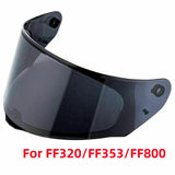 For FF353 Rapid Motorcycle Helmet Visor Anti-Fog Clear Smoke Motorcycle Equipments Visor Inserts Motorcycle Helmet Visor