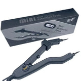 24mm Mini Hair Extension Iron – Adjustable Temp. Black Keratin Bonding Tool with Sharp Heating Tip for Fusion Use Best Tool