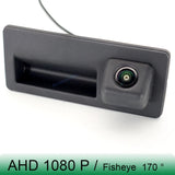For Audi A3 A4L A6L S3 S5 Q3 Q5 Q7 For Volkswagen PASSAT Tiguan Sagitar Lavida Touareg Trunk Handle HD Rear View Parking Camera