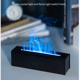 Air Humidifier Desktop Simulation Flame Diffuser Home Office Usb Plug-in Fragrance Machine Colorful Humidifier Diffuser