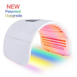 Foldable 7 Color LED Light Therapy Machine for Body Neck and Head Therapeutic Skin Beauty Treatment Including Acne Removal