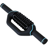 Roller Massager with Percussion Gun Function Cordless Deep Tissue Muscle Recovery Electric Body Massager Handsfree Base Pain