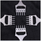 5 Prong Eyelet Cutter Head Removable Chisel Stainless stee Leather Punch Tool Craft Watch Band Strap Oval Hole Puncher Stitching