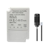 Tuya Smart WiFi Switch Module 20A Temperature and Humidity Controller Switch Module Energy Monitoring Work with Alexa Google