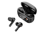 BT 5.4 TWS A9Plus ANC ENC LED Touch Screen True Wireless Bluetooth Earphone High Definition Sound Quality Game TWS Earbuds