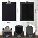 GW-4 Pieces Magnetic Clipboards Letter Size Clipboards 9X12.5 Inch Standard Clip For Refrigerator For Office Classroom Home