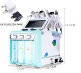 6 in 1 Pro Oxygen Facial Machine Clean Skin Care BIO Light RF Vacuum Facial Machine Hydro Water Oxygen Jet Peel Machine