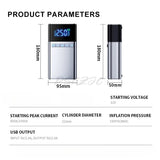 Car Mounted Inflation Pump Car Emergency Start Power Supply Multifunctional Inflation Pump
