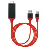 Type C Video Adapter USB 3.1 (USB-C) To HDMI-compatible Converter for Macbook PC Android Phone Screen Share To TV HDTV Display