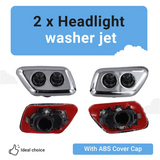 2Pcs Head Light Lamp Windshield Washer Nozzles Jet DA805833AA Fit For Chrysler 300 C 2005 2006 2007