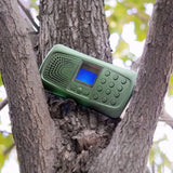 CP387 Portable Electric MP3 Sound Amplifier, Player MP3 Voice Speaker with Flashlight Function