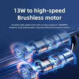 Handheld Three Gear Speed Adjustable Brushless Motor 130000 RPM Wind Speed Duct Motor Fans X5 Violent Blower Mini Turbo Jet Fan