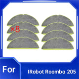 8 PCS Mop Pad For Irobot Roomba 205 Vacuum Cleaner Accessories Mop Pads Replacement Spare