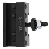 250-001/250-002 Quick Changing Tool Post High Carbon Steel Durable CNC Turning Lathe Tool Holder Boring Milling Cutter Bracket