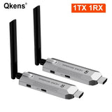 Audio Video Wireless Share Transmitter Receiver HDMI Extender Display Adapter 1 To 4 for Camera TV Box Laptop PC To TV Projector