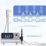 High Pressure Water Injection Gun 2-in-1 Jet Peel Oxygen Facial Cleaning Machine Skin Rejuvenation Tool