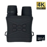 Ponbos Z3 4K UHD 42MP 200M Infrared Binoculars Night Vision Portable Mini 5X Zoom Digital Telescope Camera for Hunting Camping
