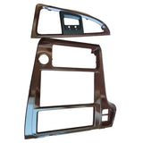 For Nissan Pathfinder Infiniti Qx4 2001-2004 Dashboard Air Outlet Cover Air Conditioning Panel Cover- Dark Wood Design Color