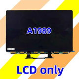 A1989 LCD Only NCZOBOE Laptop A1706 A1708  A2159 A2251 A2289 A2338 LCD Panel For MacBook Pro Air 13"