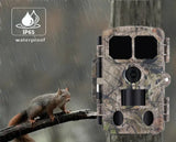 4K 48MP Wildlife Hunting Trail Camera Photo Traps with 0.2s Fast Trigger Time Bluetooth/WIFI with Distance 100m