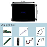 VGA USB LCD Controller Board With 10.4 in 1024x768 IPS 650nit LCD Panel
