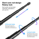 For Insta360x5 / Osmo360 / Gopro Panoramic Motion Camera Belt Fixed Selfie Stick Accessories with 1.1m Telescopic Selfie Stick