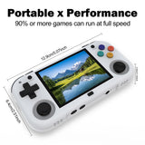 Retro Simulator Video Player 2.8inch IPS Screen Portable Console Linux OS Handheld Game Players Cortex-A53 Gifts for Kids Adults