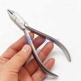 N Lab Ultility Bird Beak Plier Heavy and Serrated Jaw Instruments Wire Bending for Max 0.9mm Wire Laboratory Instruments Tools