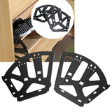 Shoes Cabinet Flip Rack Shoes Cabinet Hinge Cold Rolled Steel 3-Layers Shoe Drawer Flip Rack Accessory Black Shoes Cabinet Hinge