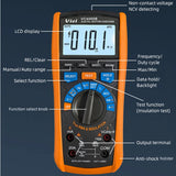 VICI Digital Insulation Resistance Tester 2000 Ohm 1000V NCV Megohmmeter True RMS AC DC Multimeter Diode Motor Check Meter Alarm