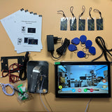 1080P 10 Inch 7" Touch Screen Wifi Video Doorbell, Smart TUYA Home Video Intercom 32G Card Rceord Kit Monitor ID Unlcok 2 Wire
