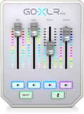 TC HELICON Go XLR MINI "Go Live" desktop rig Broadcast Mixer ultra low-noise Midas mic preamp for professional broadcast quality