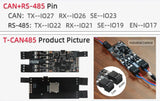 LILYGO TTGO T-CAN485 ESP32 CAN RS-485 Development Board with TF Card Support