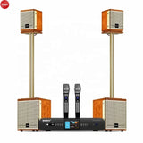 Morin 6.5 Inch Sound System Outdoor Professional Sound Equipment Amplifiers Active Line Array Speakers