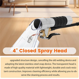 A78E-Multi-Functional Steam Spray Suction Head With 1/4" Quick Disconnect Coupler Valve For Shop Vac Mytee Vacuum Extractors