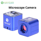 HY-5100 4K HD Electronic Eyepiece Cameras 24MP CMOS HDMI USB Digital Video Microscope Camera for Mobile Phone CPU PCB Repair