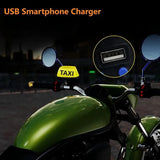 YL-620 Motorcycle Speaker Ring-shaped Bracket for Fixing The Handle BT Calls Music Playback Lighting Mode USB Port Phone Charge