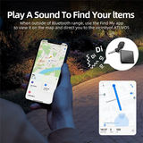 2Pcs Wireless Charging Tracking Location Mini Wallet Tracker Card Waterproof GPS Locator Work For Iphone Find My Tracker