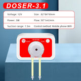 Four-Head Titration Pump New WIFI DOSER 3.13.4 Operable with Mobile Phone 220v Plastic Aquarium Accessories
