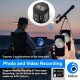 Wifi HD Electronic Eyepiece Camera 1.5-Inch Screen Optical Eyepiece Photo Video Recorder 800mAh Hunting Bird Watching Telescope