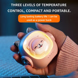 Electric Hand Warmer 2 in 1 Rechargeable Pocket Heater Fast Heating Heater Winter Hand Warmer Hotel Bedrooms Hand Warmer