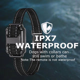 Rechargeable Wireless Dog Training Collar with Remote Control – IP67 Waterproof, 800m Range,