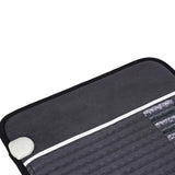 Far Infrared Heating Mat with Tourmaline & Germanium Stones - Professional Pain Relief Pad for Back Neck Shoulders with Digital