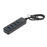 -4-Port High-Speed USB 3.0 Hub 30CM USB Splitter Adapter, Expansion Dock Forfast Data Transfer, Multi-Device Support