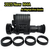 Megaorei M4A 1080P HD Tactical Monocular Telescope Camera AI Zoom Professional Infrared Night Vision Scope for Hunting
