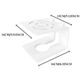 Desktop Speaker Stand Sturdy Metal Non Slip Hollow Design Studio Monitor Stand Studio Speaker Stand Speaker Amplifier Stand